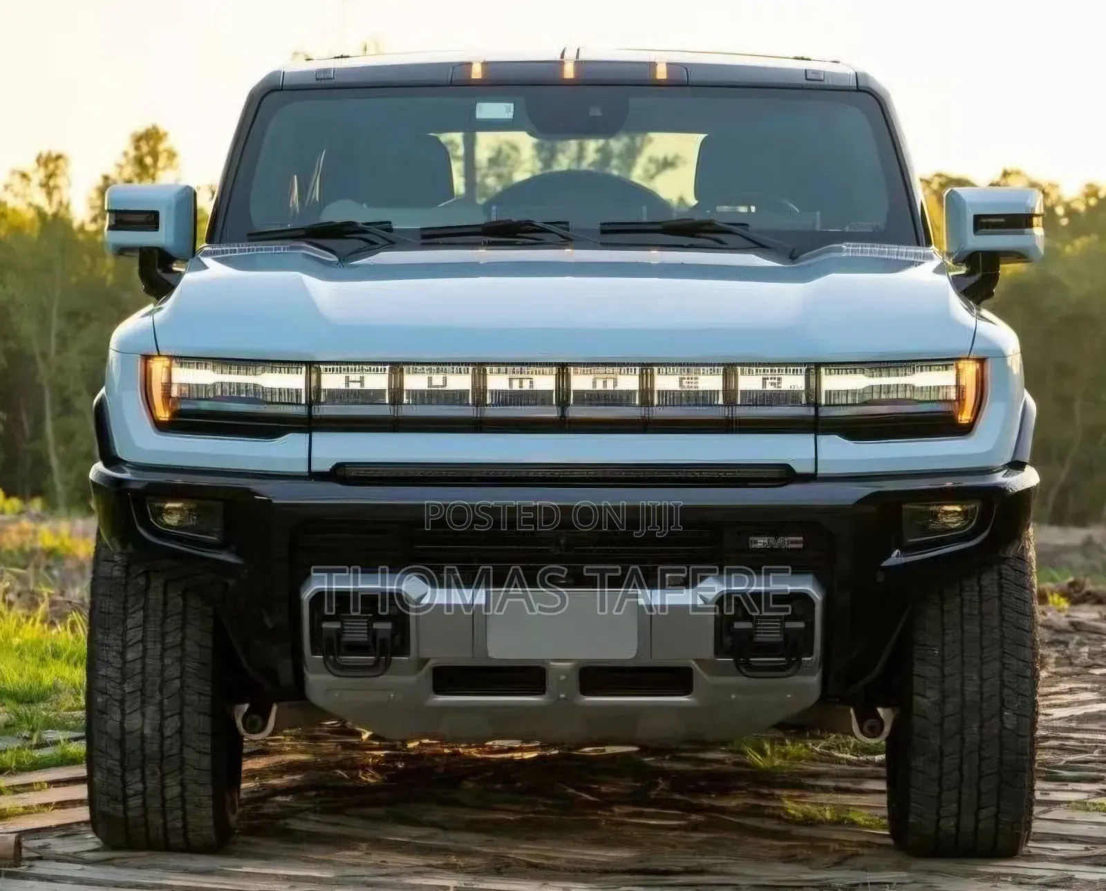 New GMC HUMMER EV SUV 2024 Blue