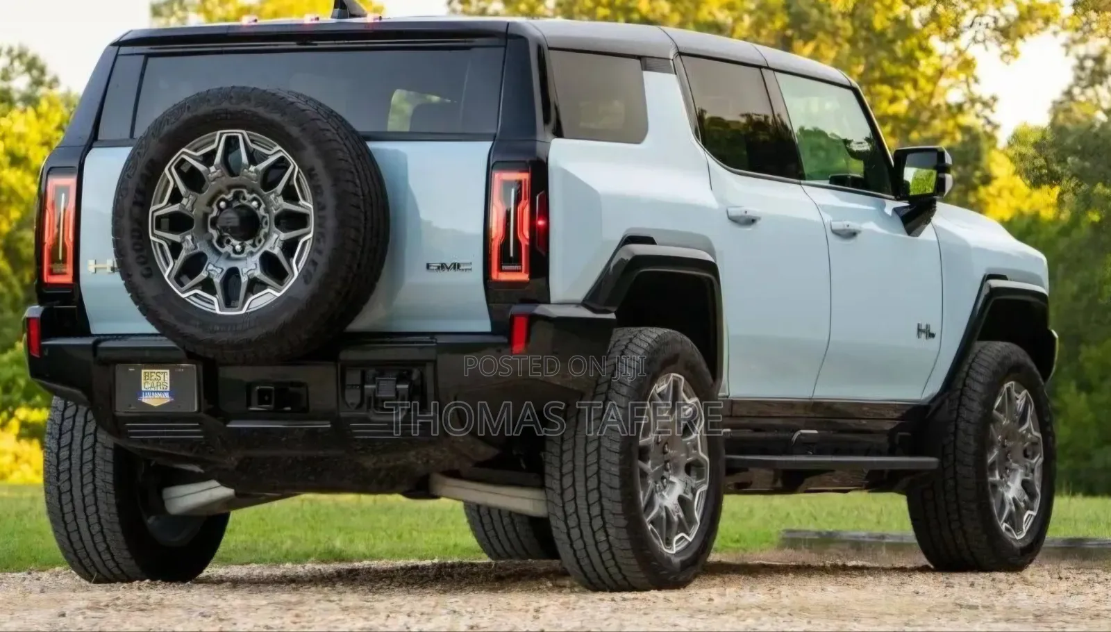 New GMC HUMMER EV SUV 2024 Blue