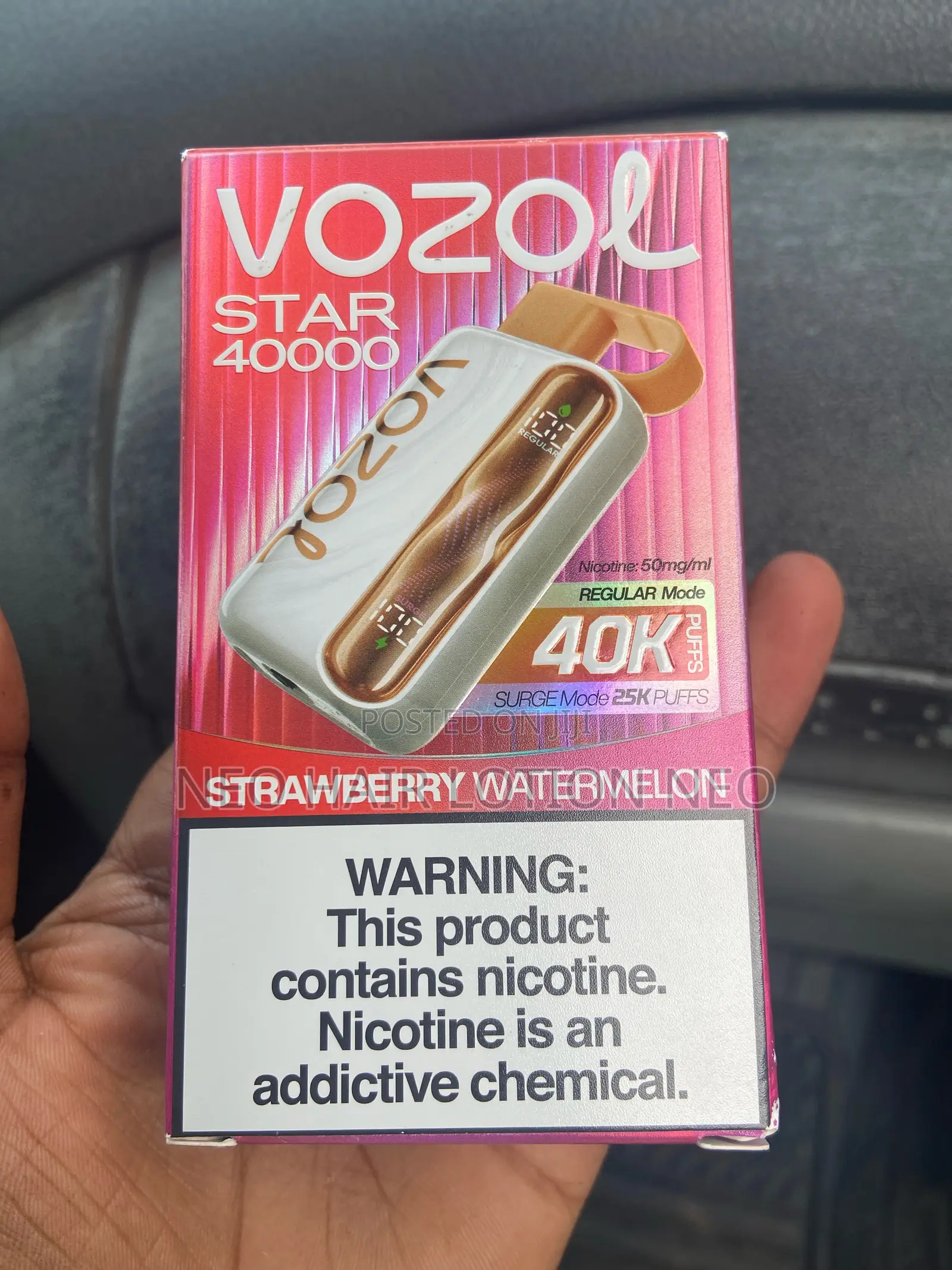 Vap 40 K Puff Strawberry Watermelon