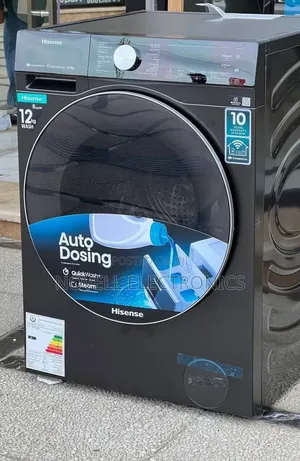 Hisense 12KG Front Loading Washing Machine - Auto Dosing