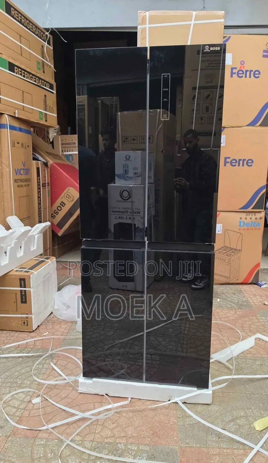 Boss 750 Four Door Refrigerator