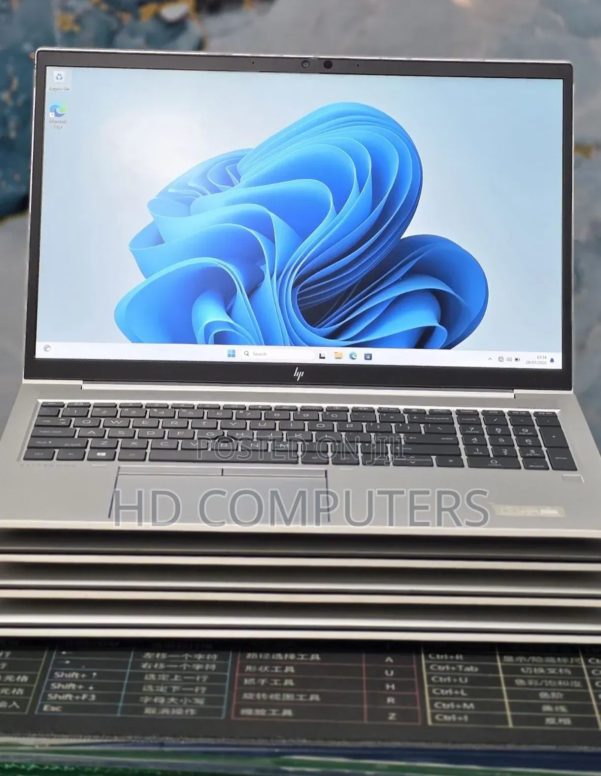 New Laptop HP EliteBook 850 G8 16GB Intel Core i7 SSD 512GB