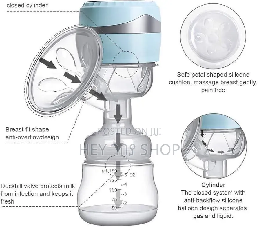 Wireless Integrated Electric Breast Pump