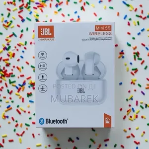 JBL Mini 5S Bluetooth Earbuds | 27 Hours Total Playtime
