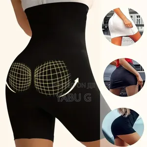 Women's High Waist Shaping Underwear Pants Apricot Black
