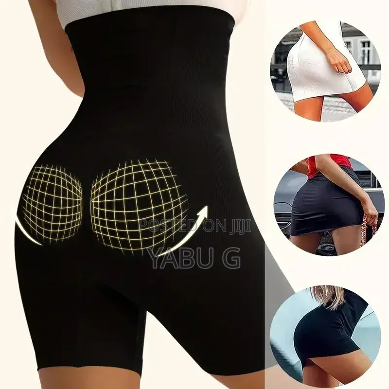 Women's High Waist Shaping Underwear Pants Apricot Black