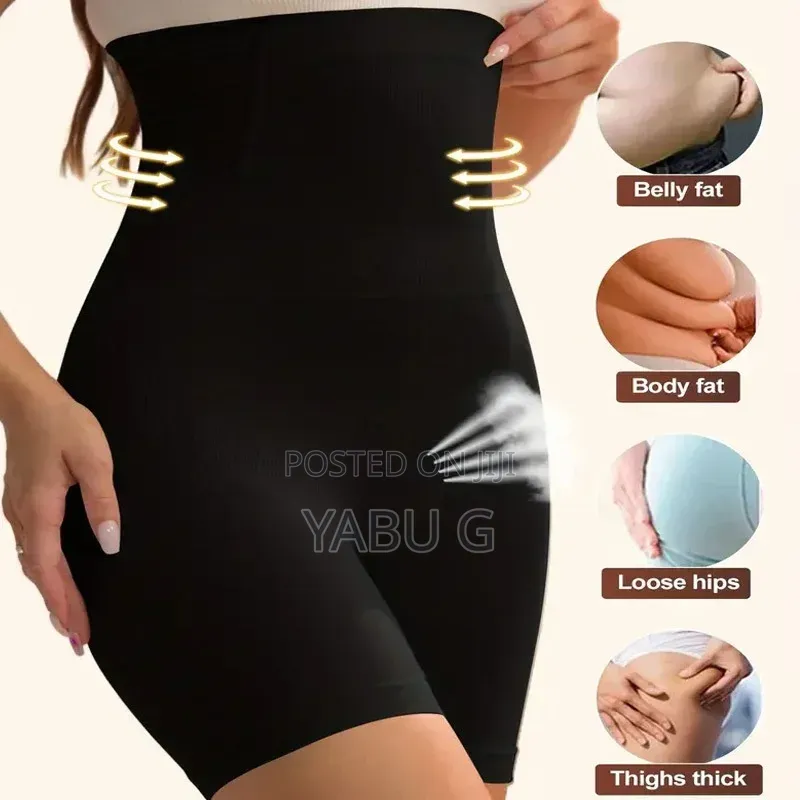Women's High Waist Shaping Underwear Pants Apricot Black