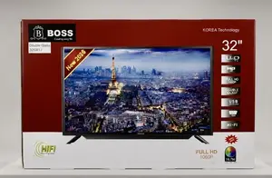 BOSS 32 Inch TV Double Glass Full HD 1080P LED TV (Korea Technology