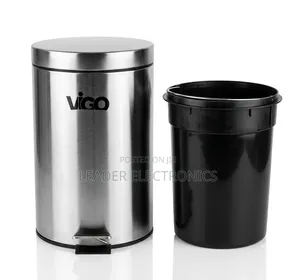 Vigo Stainless Steel Waste Bin 12L – Durable, Stylish Perfect