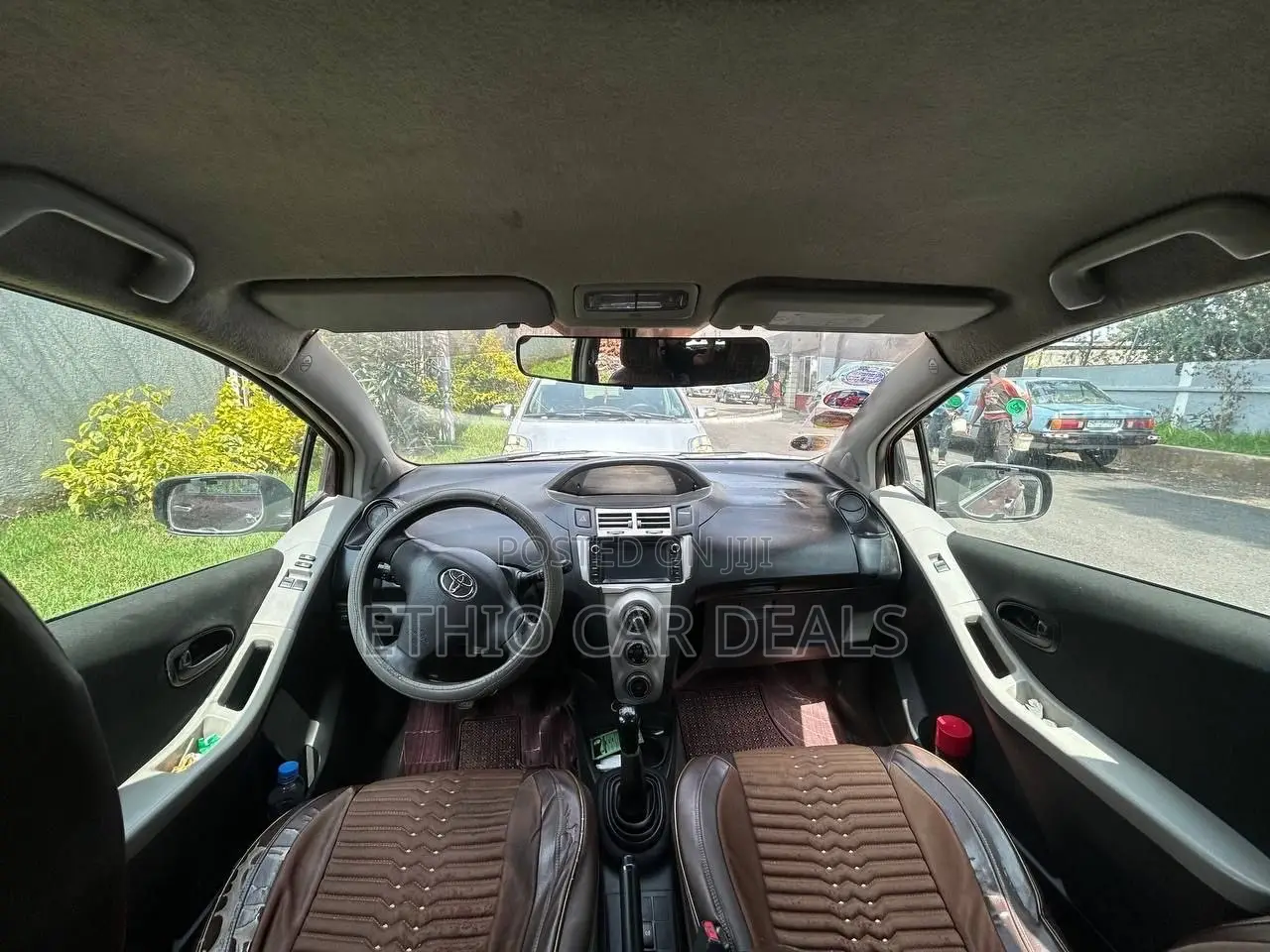 Toyota Yaris 2007 Burgundy