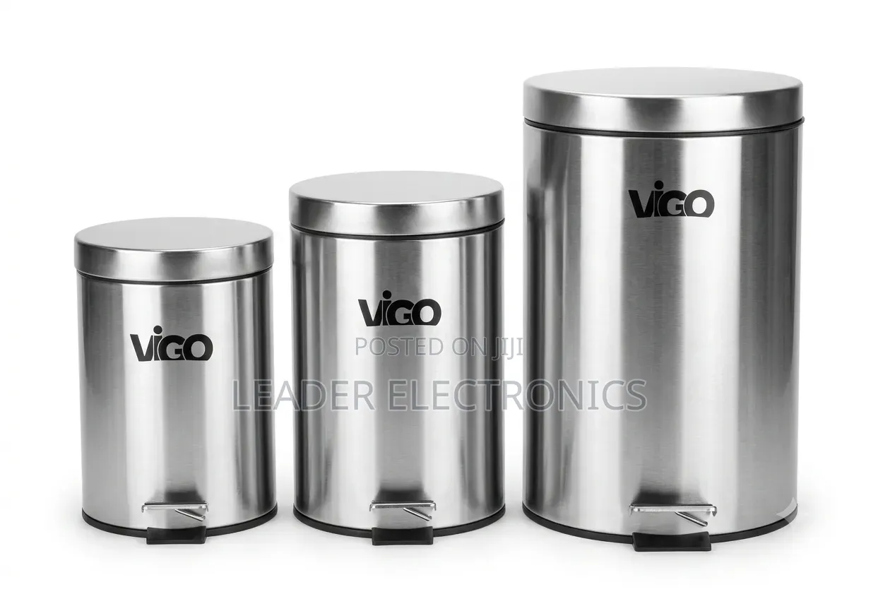 Vigo Soft-Close Stainless Steel Dust Bin 20 Liter
