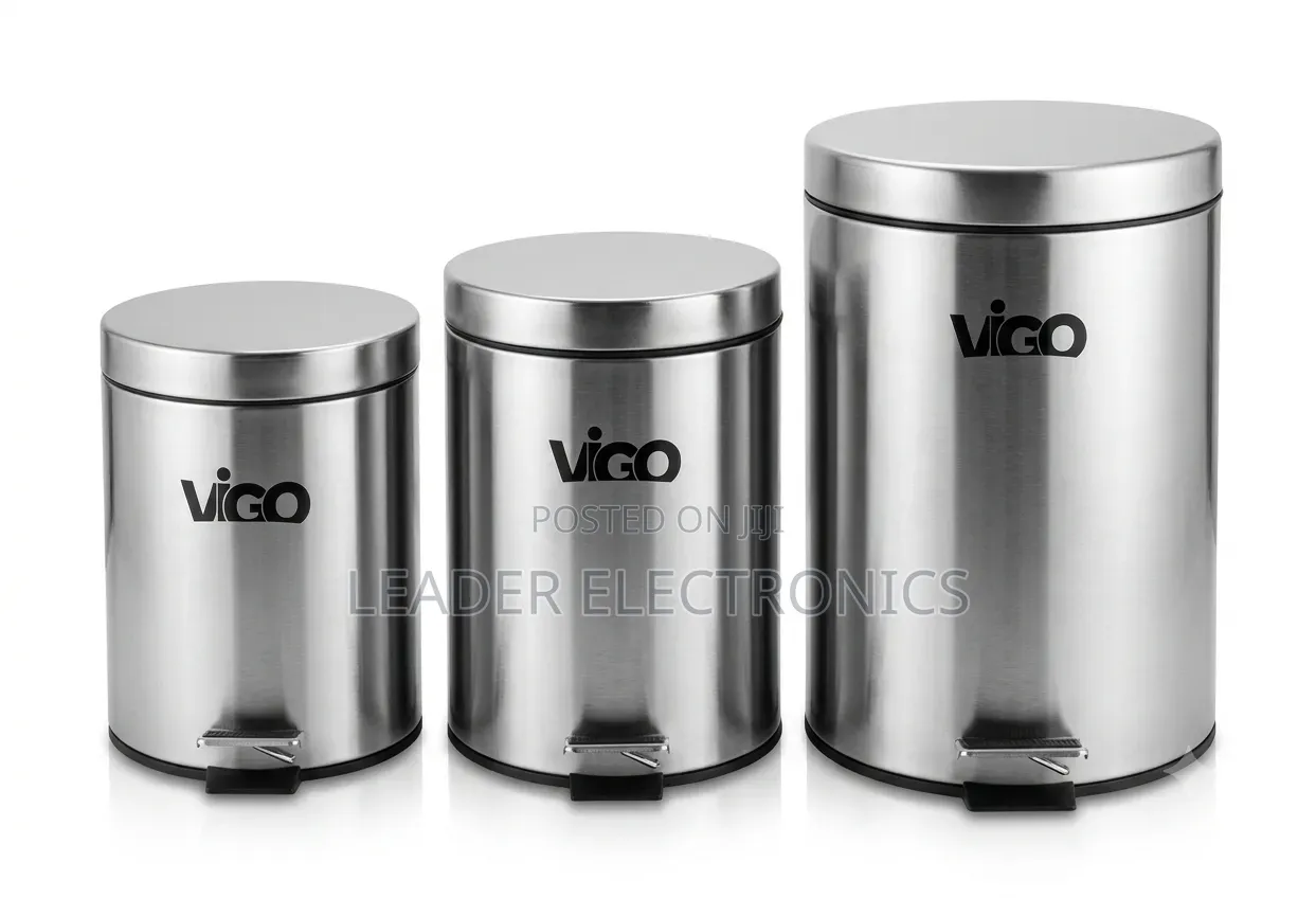 Vigo Soft-Close Stainless Steel Dust Bin 20 Liter