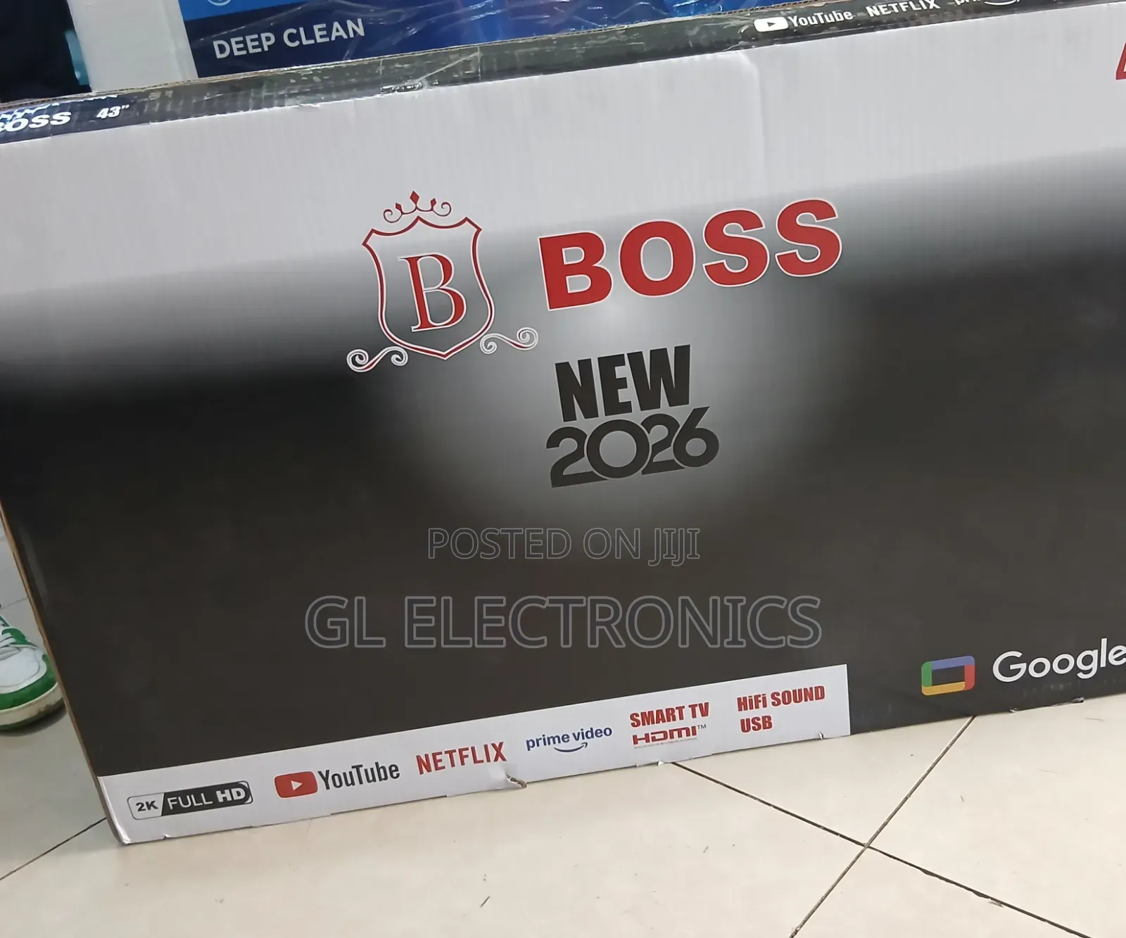 Boss TV 50 Inch Google Smart Inverter
