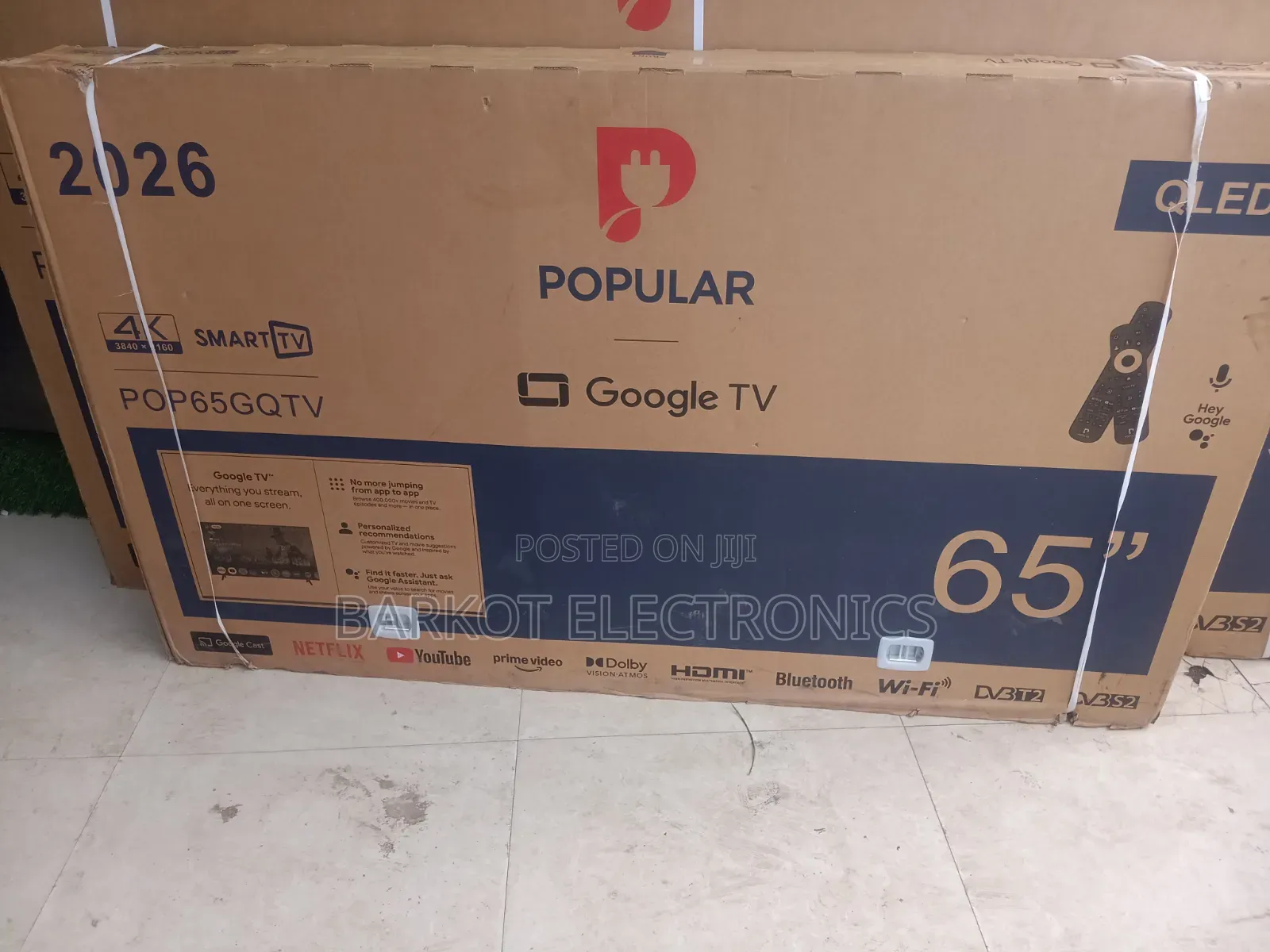 POPULAR SMART Googel TV 65 Inch Andraid Framless 2026 Quality Hifi