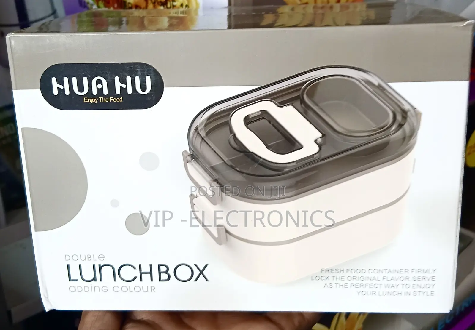 HUAHU Lunch Box Double Layer – Leak-Proof Food Storage Container