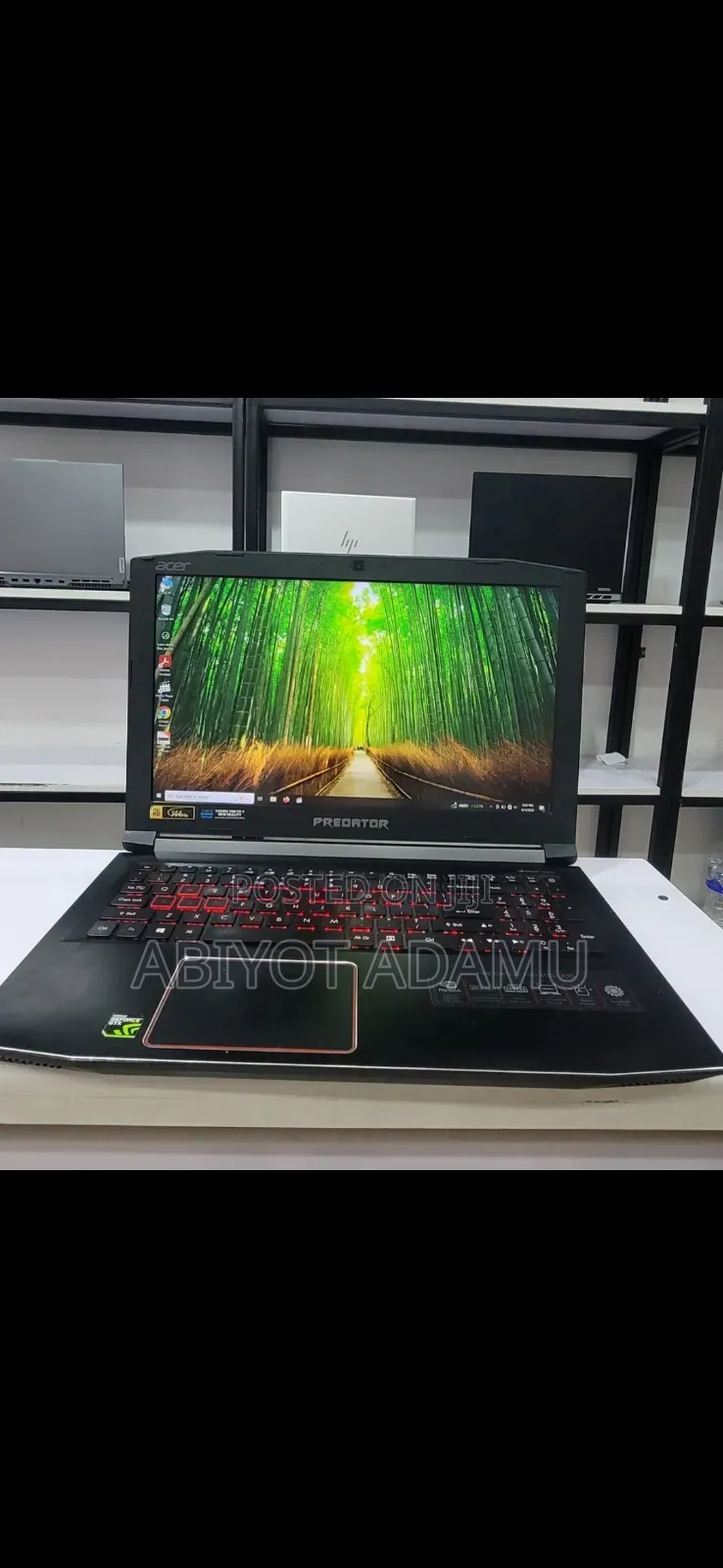 New Laptop Acer Predator Helios 300 16GB Intel Core i7 SSHD+SSD 1T