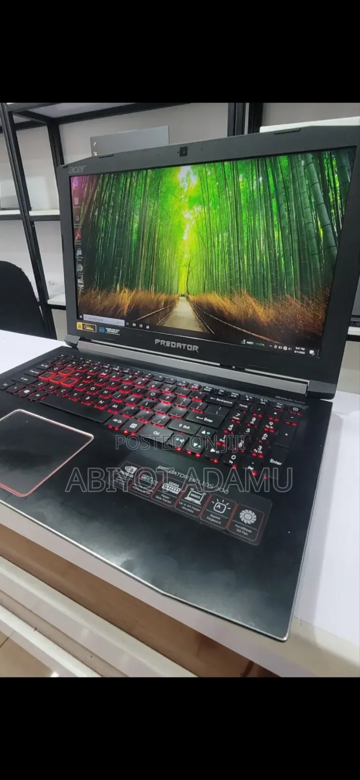 New Laptop Acer Predator Helios 300 16GB Intel Core i7 SSHD+SSD 1T