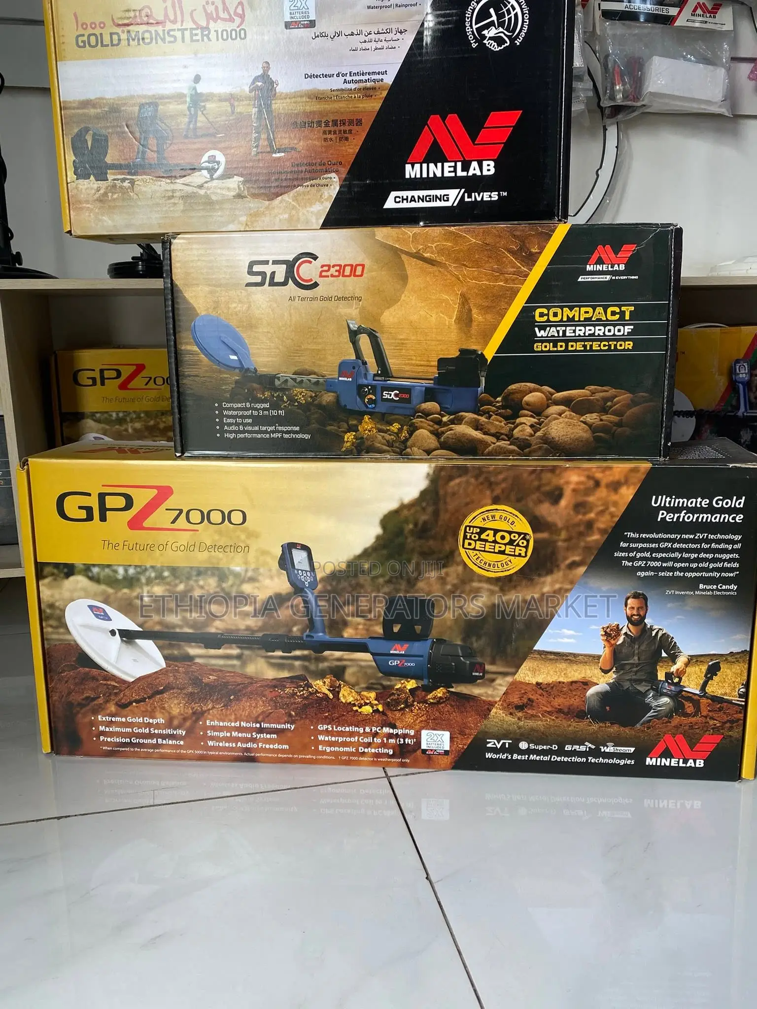 Gold Detectors | GPZ, GPX, Gold Monster, SDC More