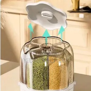 Rotating Grain Storage Dispenser