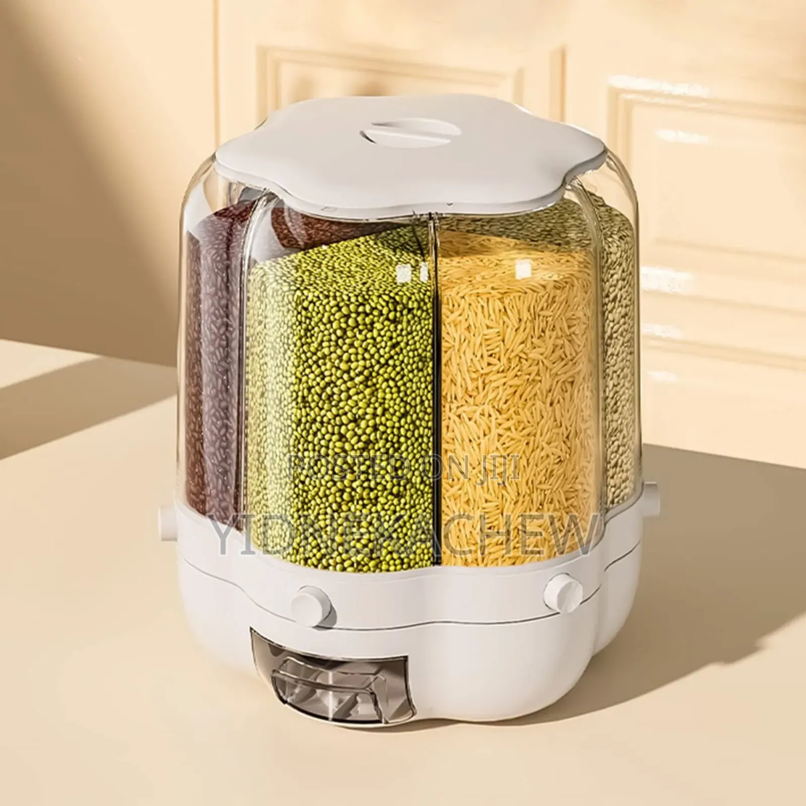 Rotating Grain Storage Dispenser