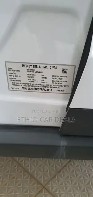 New Tesla Model X Plaid AWD 2024 White