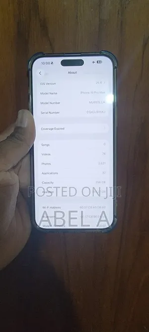 Apple iPhone 15 Pro Max 256 GB Silver