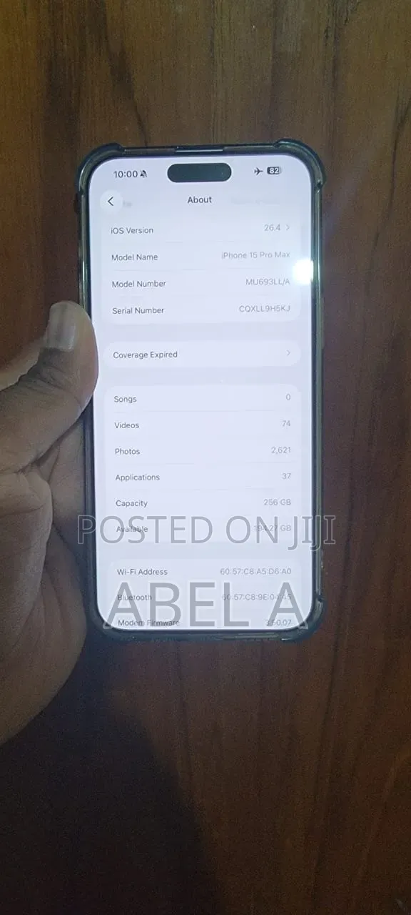 Apple iPhone 15 Pro Max 256 GB Silver