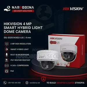 Hikvision 4mp Smart Hybrid Light Dome Camera