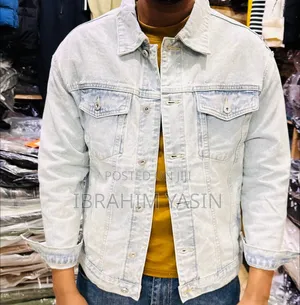 Men's Light Blue Denim Jacket – New