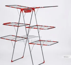 Turkish 6-Wing Foldable Clothes Drying Rack – Premium Laundry Drying