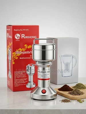 Ririhong High-Speed Multifunctional Coffee Grinder 100g – Powerful