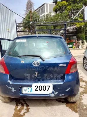Toyota Yaris 2007 Blue