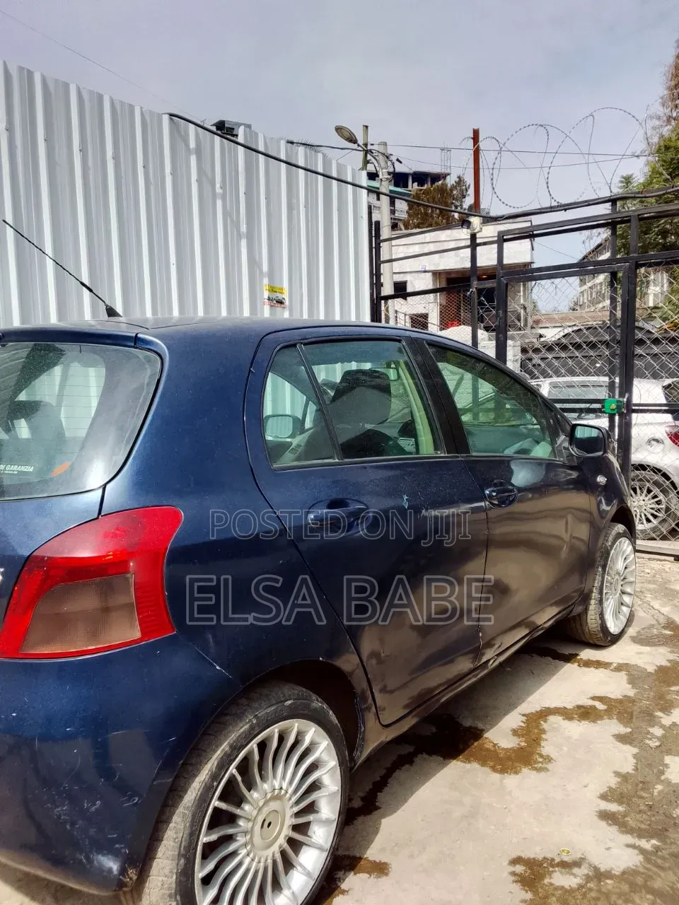 Toyota Yaris 2007 Blue