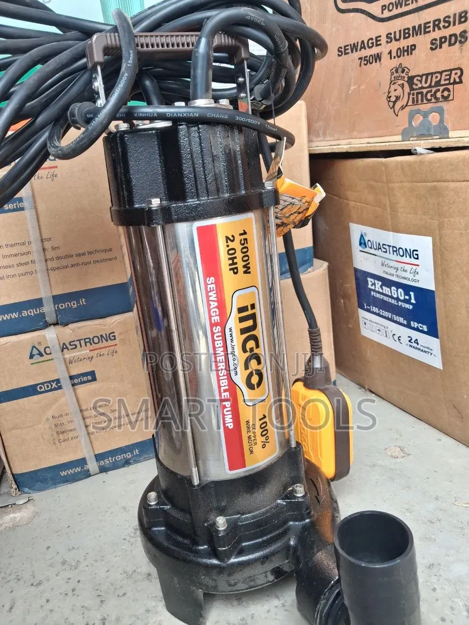 INGCO (ኢንኮ) 2HP Safety Pump