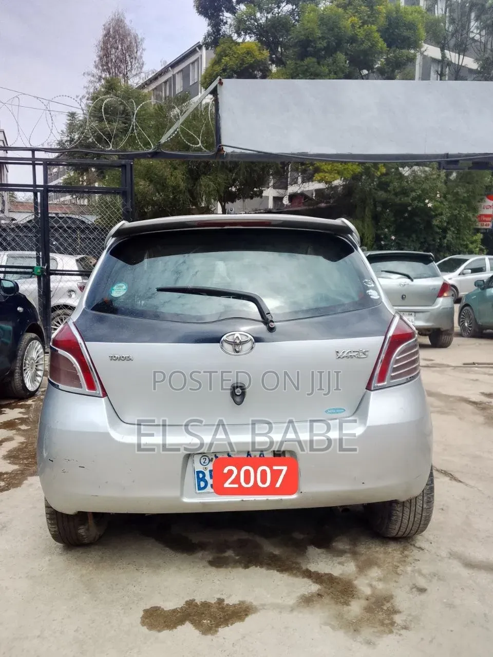 Toyota Yaris 2007 Silver