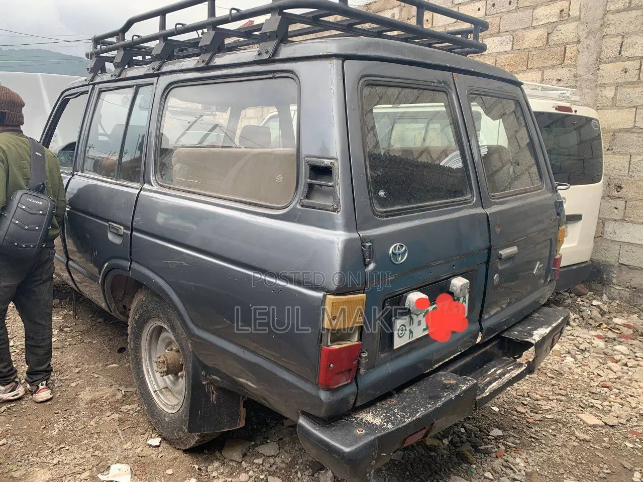 Toyota Land Cruiser Wagon 4.0 D 1989 Gray