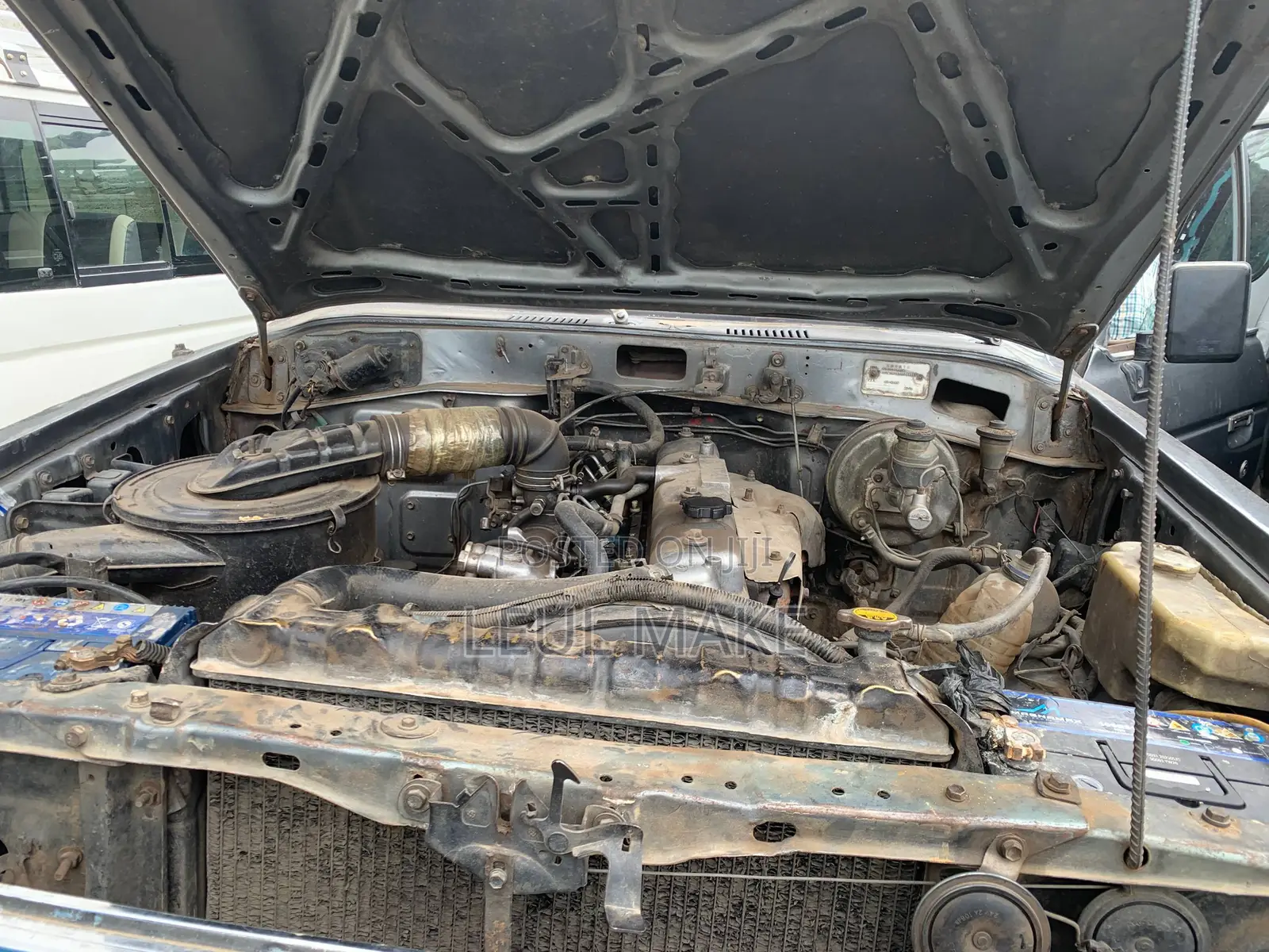 Toyota Land Cruiser Wagon 4.0 D 1989 Gray