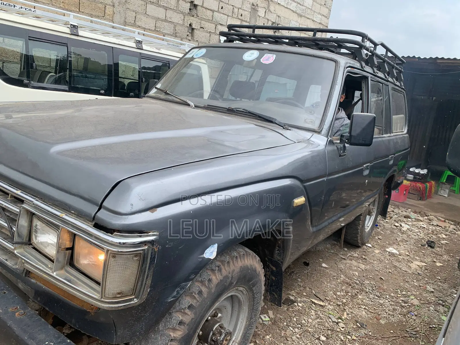 Toyota Land Cruiser Wagon 4.0 D 1989 Gray