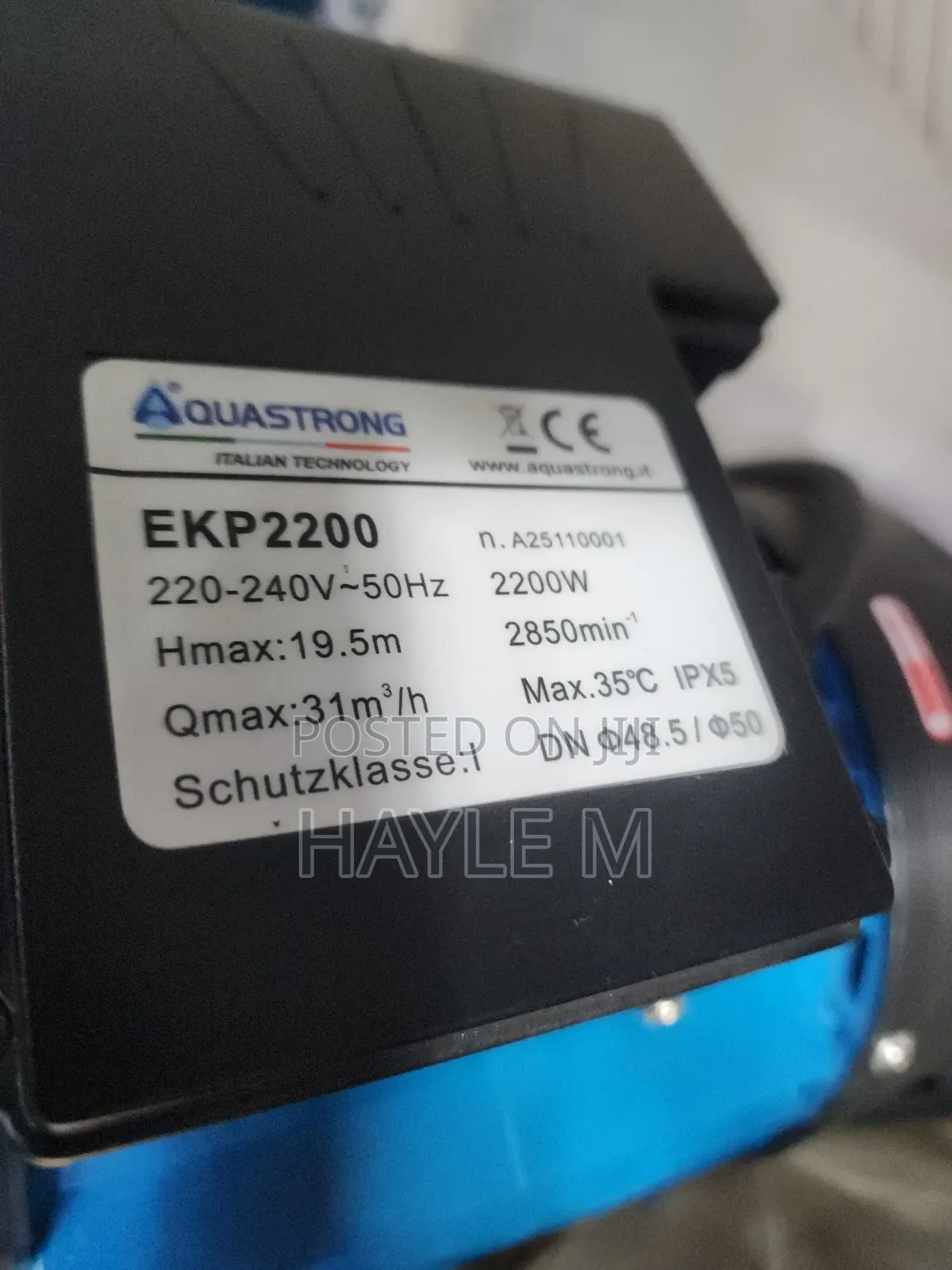 Aquastrong Poo(swimming Pump)2200w