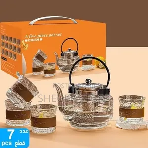 High Quality 7Pieces's Tea Pot Set የሚጣድ