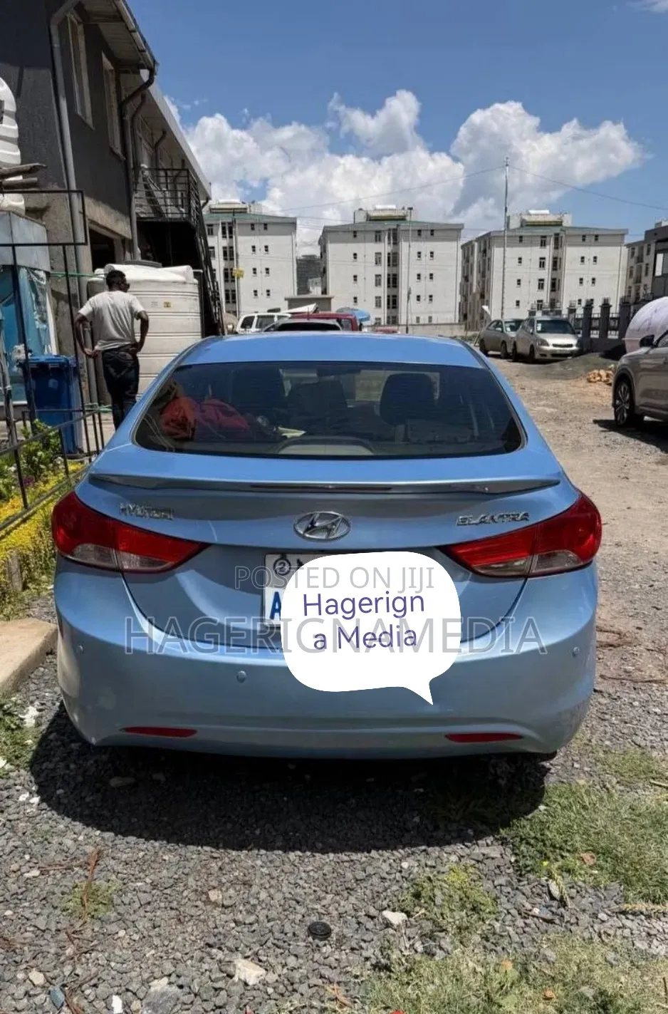 Hyundai Elantra 2013 Blue