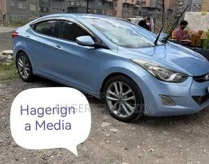Hyundai Elantra 2013 Blue