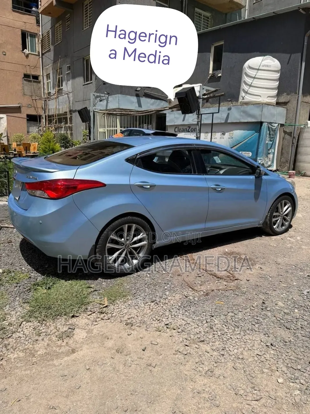 Hyundai Elantra 2013 Blue