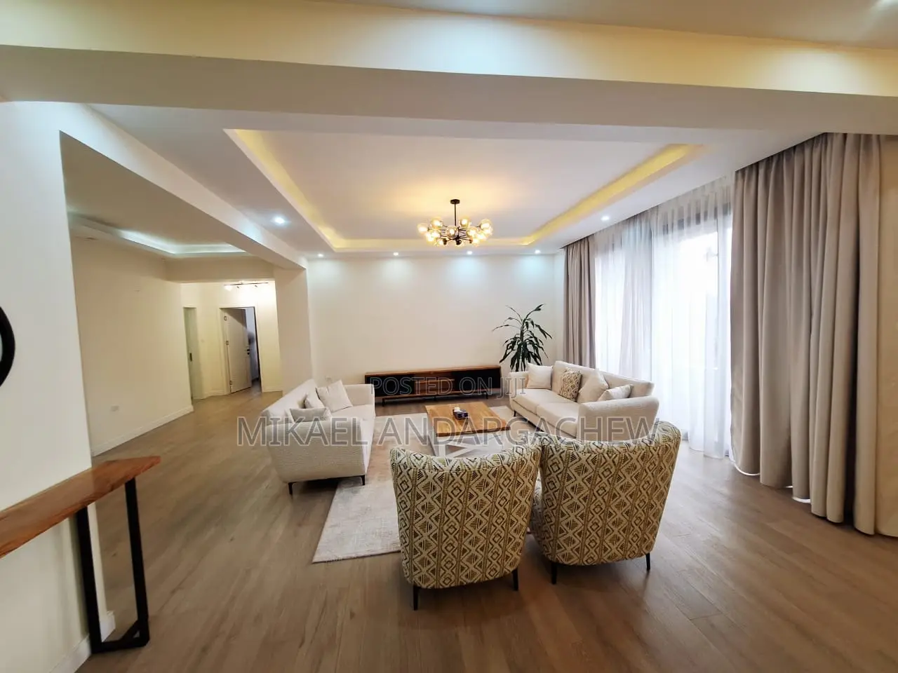 Furnished 3bdrm Apartment in Kirkos for rent