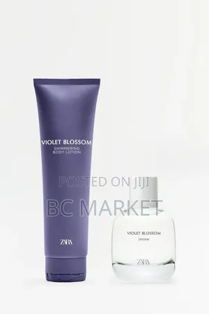 Zara Violet Blossom Perfume + Body Lotion