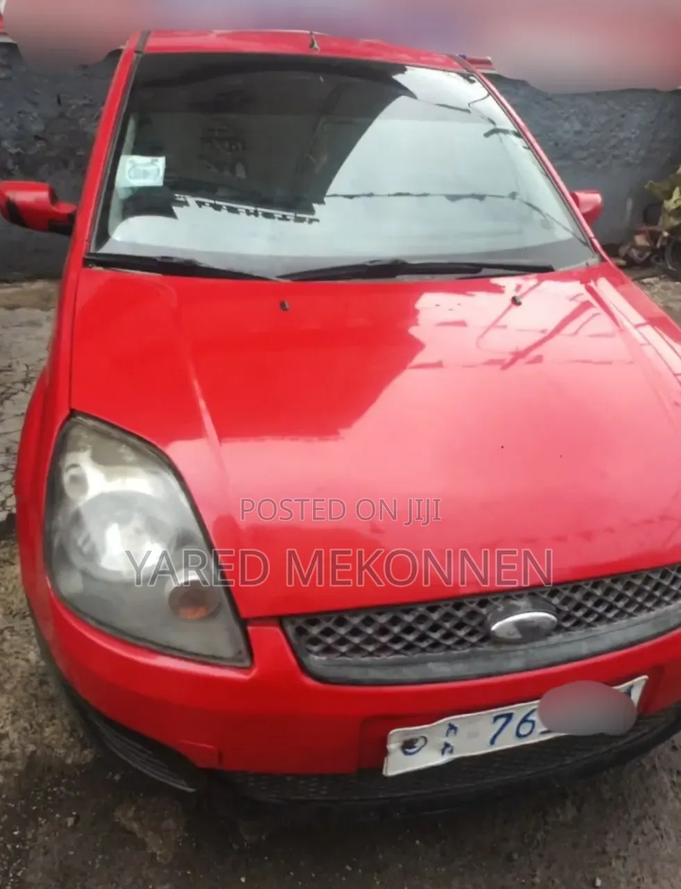 Ford Fiesta 2006 Red