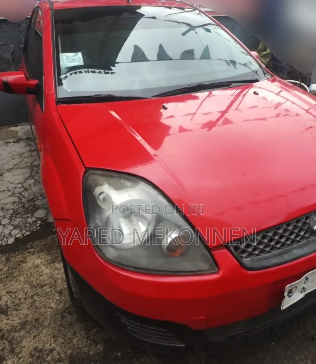 Ford Fiesta 2006 Red