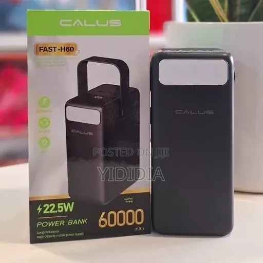 CALLUS FAST-H60 60000mAh Power Bank – 22.5W Fast Charging