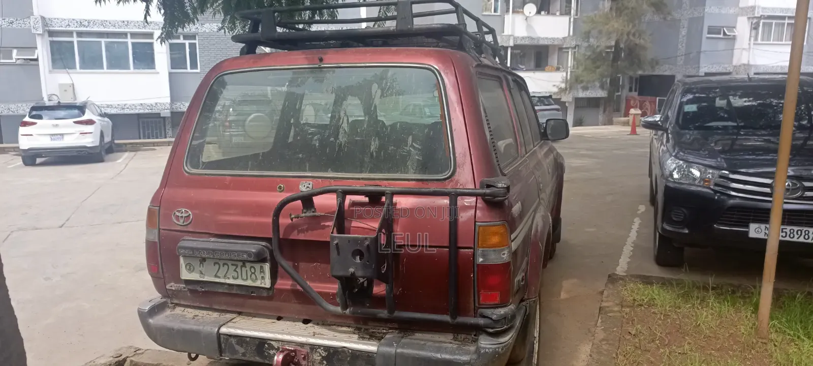 Toyota Land Cruiser 1994 Red