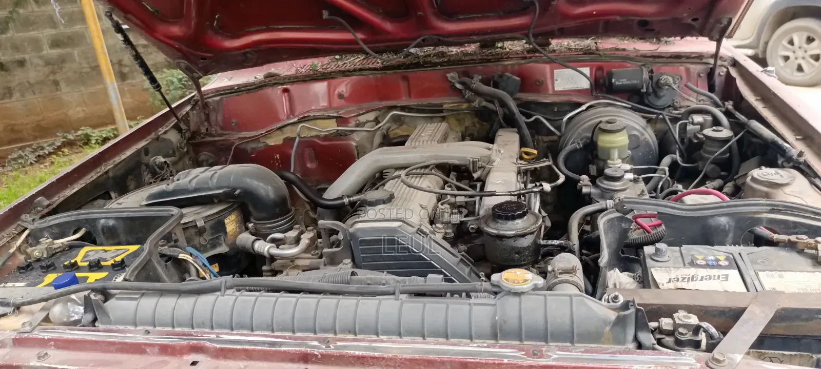 Toyota Land Cruiser 1994 Red